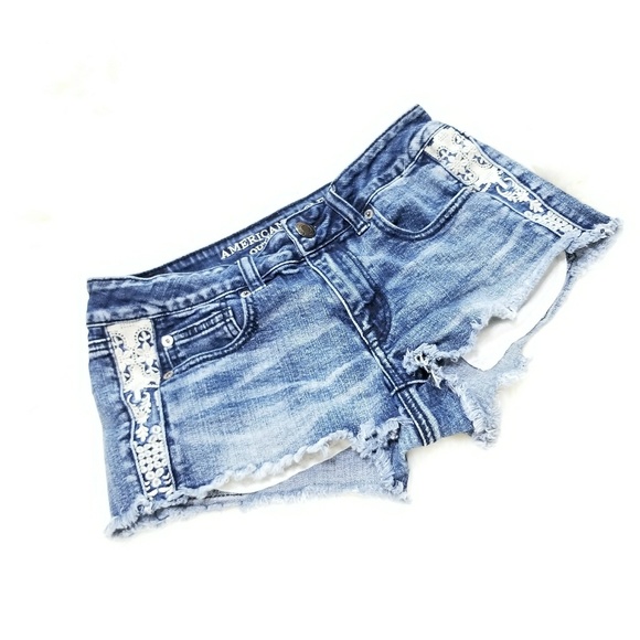 American Eagle Outfitters Pants - American Eagle Outfitters Stretch Jean Shorts